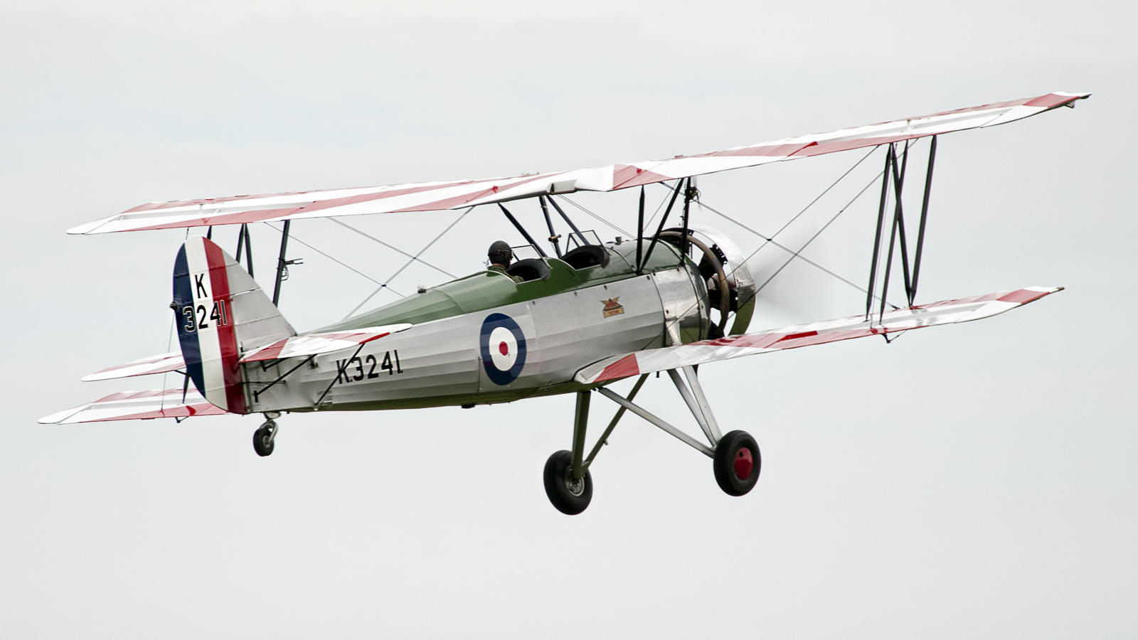 Avro 621 Tutor G-AHSA/K3241 RAF of the Shuttleworth Collection