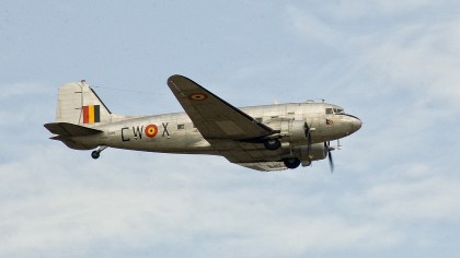 Douglas C-47A Skytrain F-AZTE/CW-X Belgian Air Force