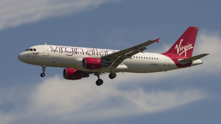 Airbus A320-214 EI-EZV Virgin-Aer Lingus