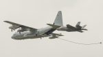 Lockheed Martin F-35B Lightning II US Marines 168727 with KC-130J tanker