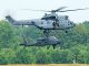 Eurocopter AS.332B1 Super Puma HD.21-11 803-11 803Esc Spanish Air Force and Boeing NAH-64D Apache Royal Netherlands Air Force