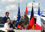 French, Spanish and German defense ministers signed an accord