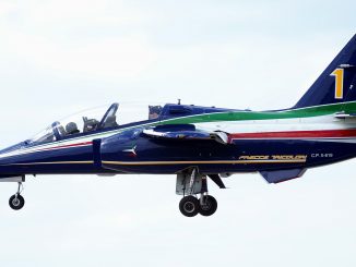 Aermacchi M-345 C.P.X.619 Leonardo For Italian Acrobatic Team "Frecce Tricolori"