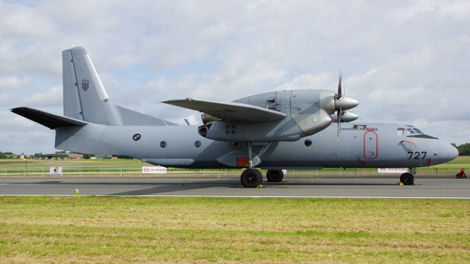 Antonov An-32B Antonov An-32B 727 Croatian Air Force