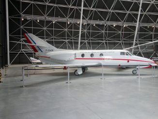 Dassault Falcon 10 F-ZACB Banc D'Essais Larzac