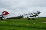 Douglas DC-3 N431HM Classic Formation Team Swissair (Crossair)