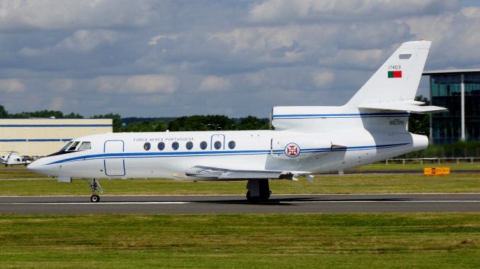 Dassault Falcon 50 Dassault Falcon 50 17403 Esq 504 Portuguese Air Force