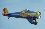 Boeing P-26A Peashooter NX3378G/33-123 USAAC Planes of Fame Museum in Chino, California USA