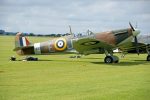 Supermarine Spitfire Mk.Ia (G-AIST) AR213/JZ-E 57 OTU RAF, Sheringham Aviation.