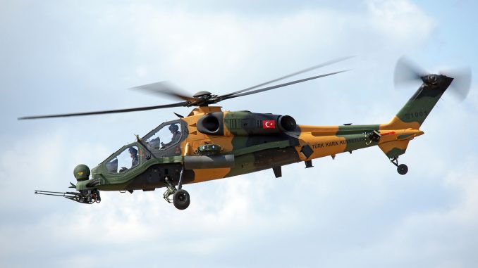 TAI T129 ATAK TAI T129 ATAK 12-1001 Turkish Air Force