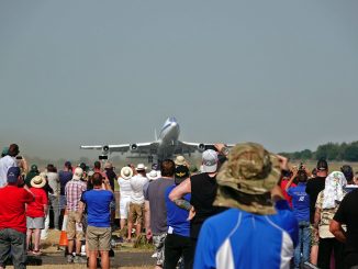 Boeing E-4B 73-1676 1st ACCS USAF, RIAT 2022 RAF Fairford
