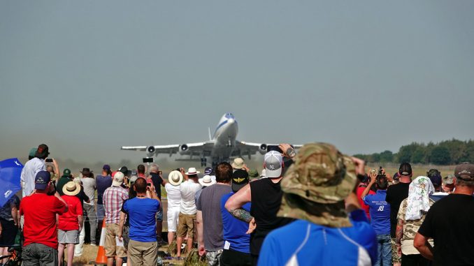 Boeing E-4B Boeing E-4B 73-1676 1st ACCS USAF, RIAT 2022 RAF Fairford