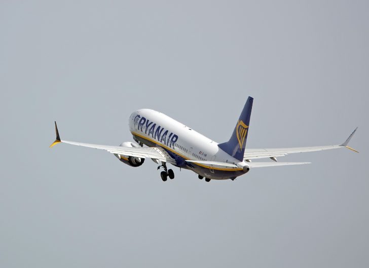 Boeing 737-8200 MAX EI-IHR Ryanair