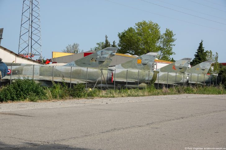 Dassault Mirage 3 tails - Musée Aéronautique d’ Orange