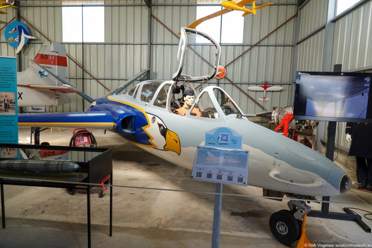 Fouga CM170 Magister 499 FAF - Musée Européen de l’Aviation de Chasse, Montelimar