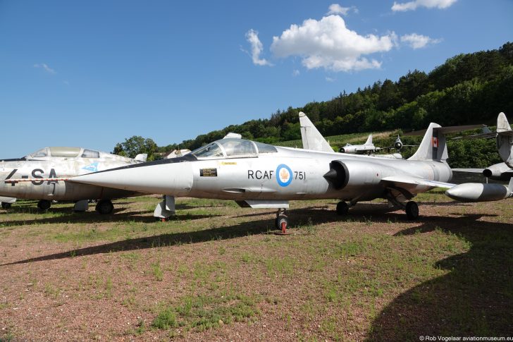 Lockheed CF-104 Starfighter 12751 Royal Canadian Air Force - Musée Chateau de Savigny-lès-Beaune