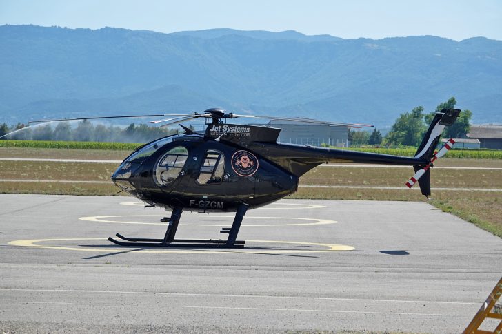 McDonnell Douglas MD-500E F-GZGM Jet Systems Helicopteres Service