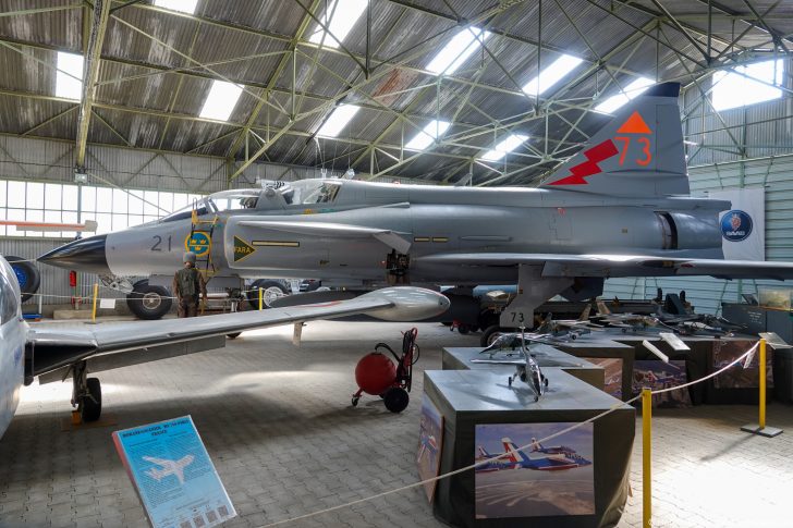 SAAB Sk37E Viggen 37811/73 Swedish Air Force - Musée Européen de l’Aviation de Chasse, Montelimar