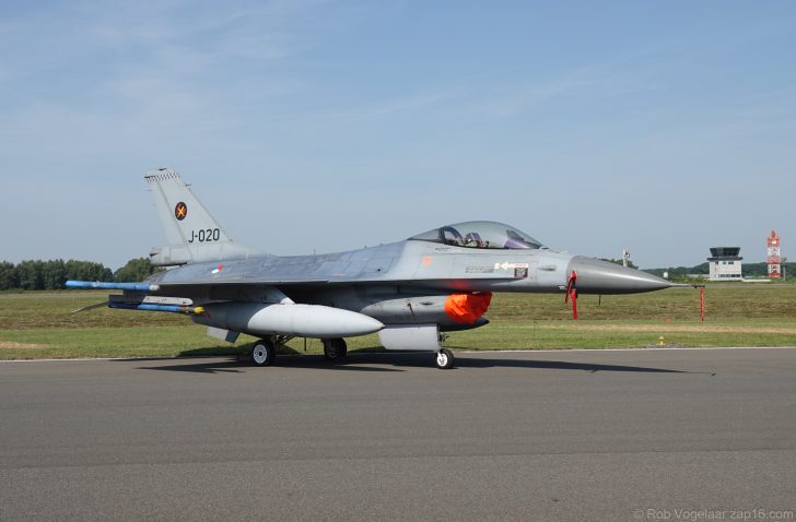 General Dynamics F-16AM J-020 312sq Royal Netherlands Air Force