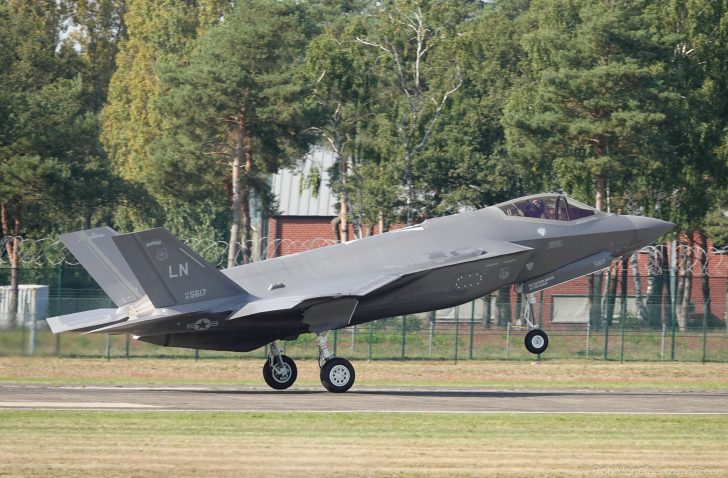 Lockheed Martin F-35A Lightning II 20-5617/LN 493rd FS USAF