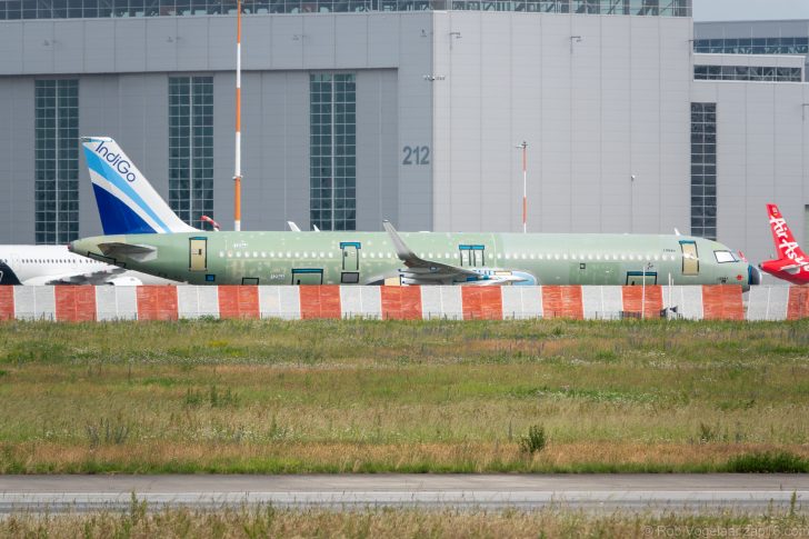 Airbus A321-251NX D-AXXS (VT-IRY) IndiGo