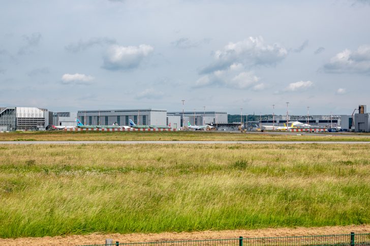 Airbus Factory Finkenwerder Germany