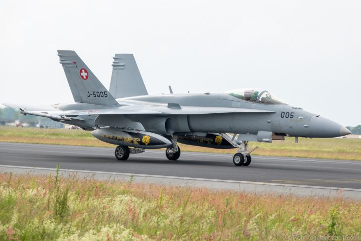 Boeing F/A-18C Hornet J-5005 Fliegerstaffel 11 Swiss Air Force