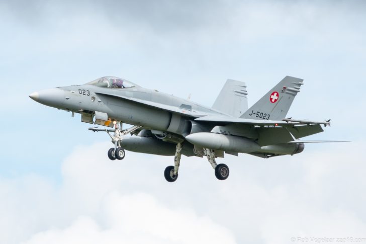 Boeing F/A-18C Hornet J-5023 Fliegerstaffel 11 Swiss Air Force