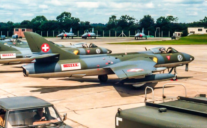 Hawker Hunter F.58 J-4026 Patrouille Suisse, Swiss Air Force