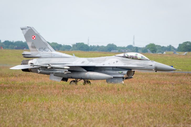 Lockheed Martin F-16C Viper 4040 6.elt Polish Air Force
