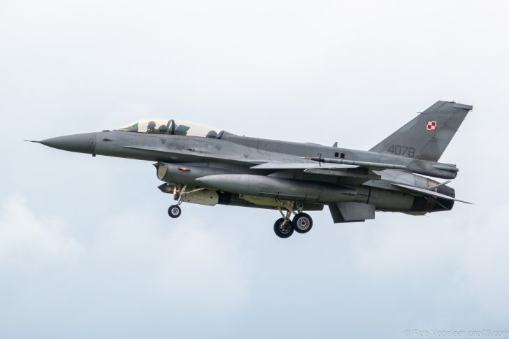 Lockheed Martin F-16D Viper 4078 6.elt Polish Air Force