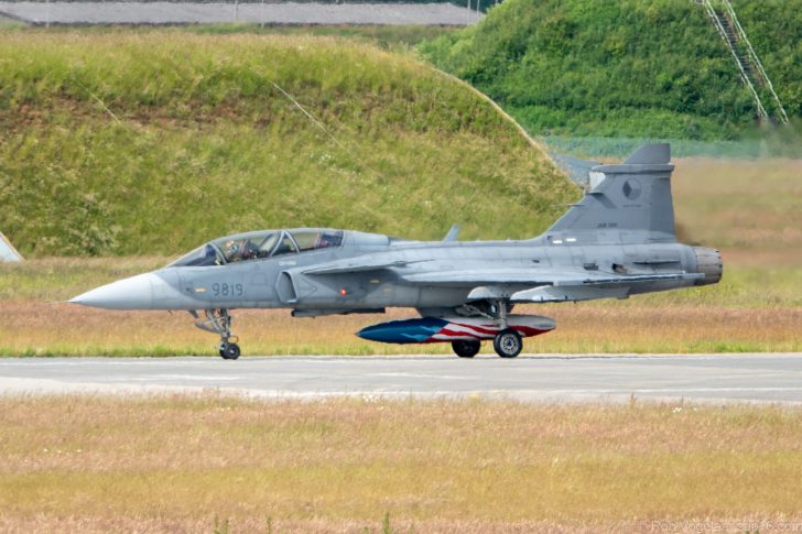 Saab JAS-39D Gripen 9819 211.lt Czech Air Force