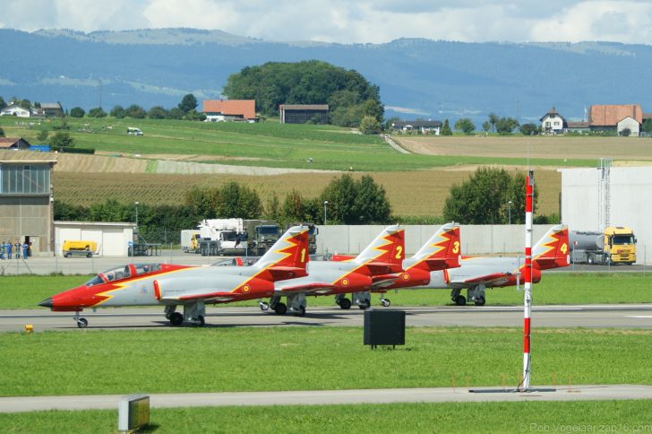 CASA C-101EB AvioJet Patrulla Águila, Spanish Air Force