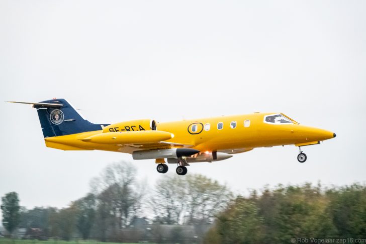 Gates Learjet 35A SE-RCA Saab Nyge Aero