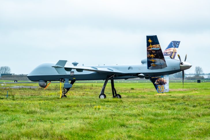 General Atomics Aeronautical Systems MQ-9A-5 Reaper M-001 306sq Royal Netherlands Air Force