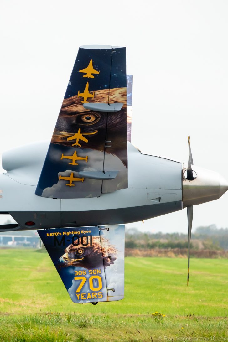 General Atomics Aeronautical Systems MQ-9A-5 Reaper M-001 306sq Royal Netherlands Air Force