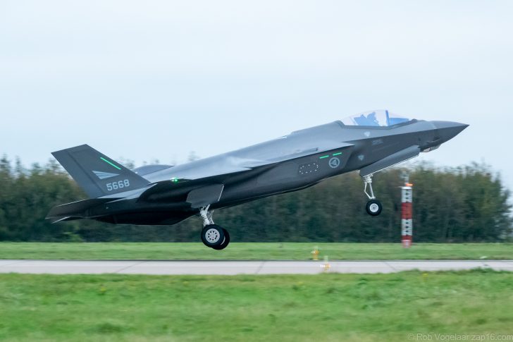 Lockheed Martin F-35A Lichtning II 5668 132 Luftvig Royal Norwegian Air Force