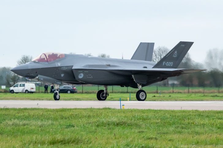 Lockheed Martin F-35A Lichtning II F-020 322sq Royal Netherlands Air Force