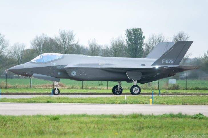 Lockheed Martin F-35A Lichtning II F-035 Royal Netherlands Air Force