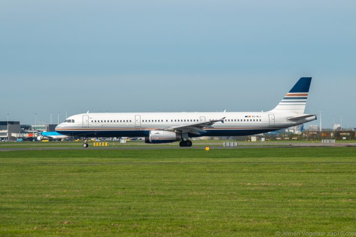Airbus A321-231 EC-NLJ Privilege Style