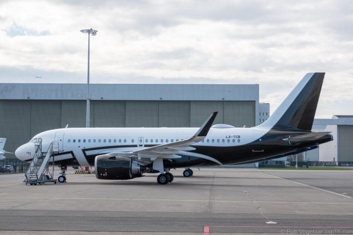 Airbus ACJ319N LX-TCB Global Jet Luxembourg