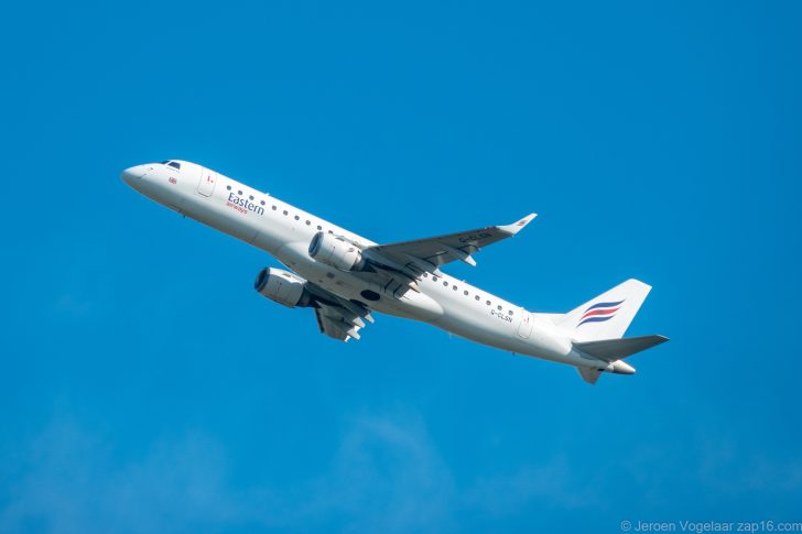 Embraer 190LR G-CLSN Eastern Airways