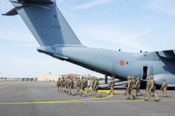 Airbus A400M Atlas CT-02 15W Belgian Air Force