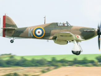 Hawker Hurricane Mk.2A (F-AZXR) P3351/K 73sq RAF