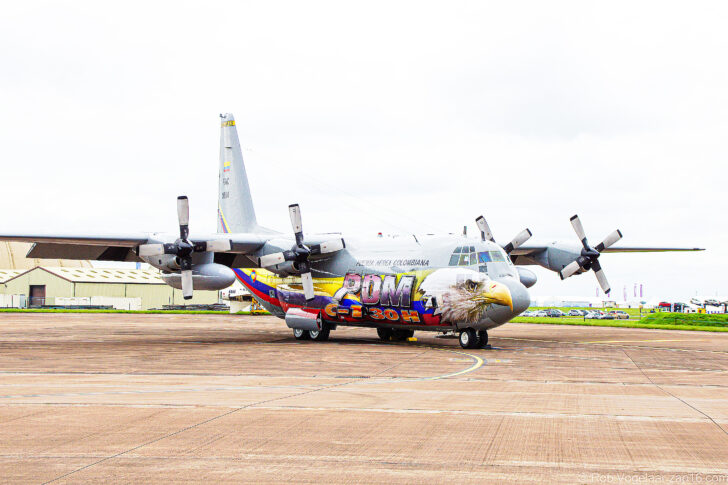 Lockheed C-130H Hercules FAC1004 ESCTA 811 Columbian Air Force