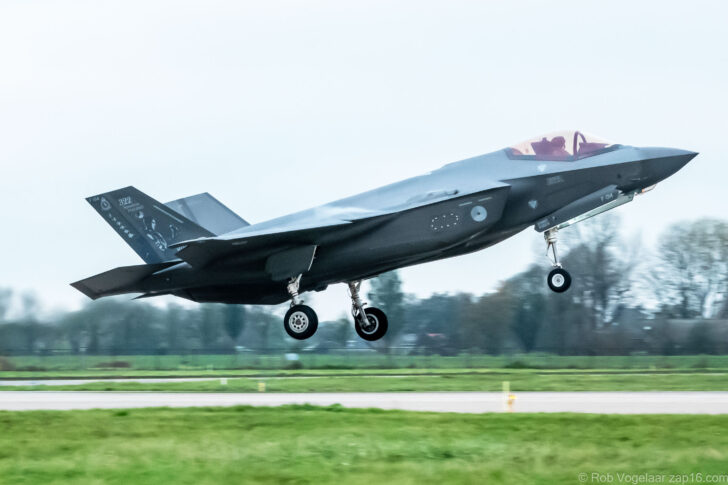 Lockheed Martin F-35A Lightning II F-014 322sq Royal Netherlands Air Force