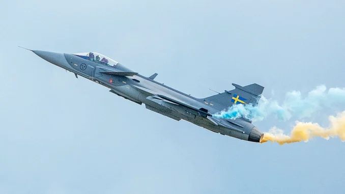 Saab JAS39C Gripen 39263 F21 Swedish Air Force