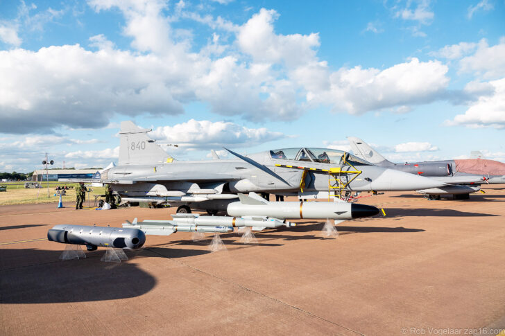 Saab JAS39D Gripen 39840/840 F21 Swedish Air Force
